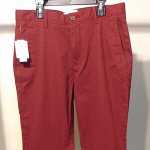 Original Penguin by Munsingwear slim fit stretch chinos - 30 x 32 - cabernet red